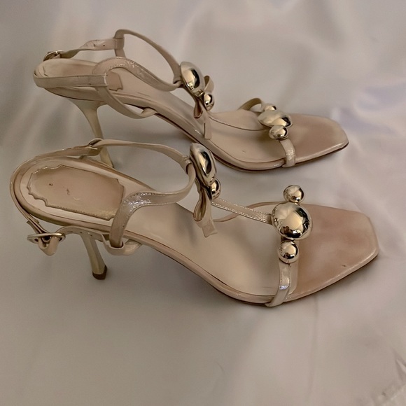 Christian Dior T-Strap Sandals 40 - Picture 8 of 14